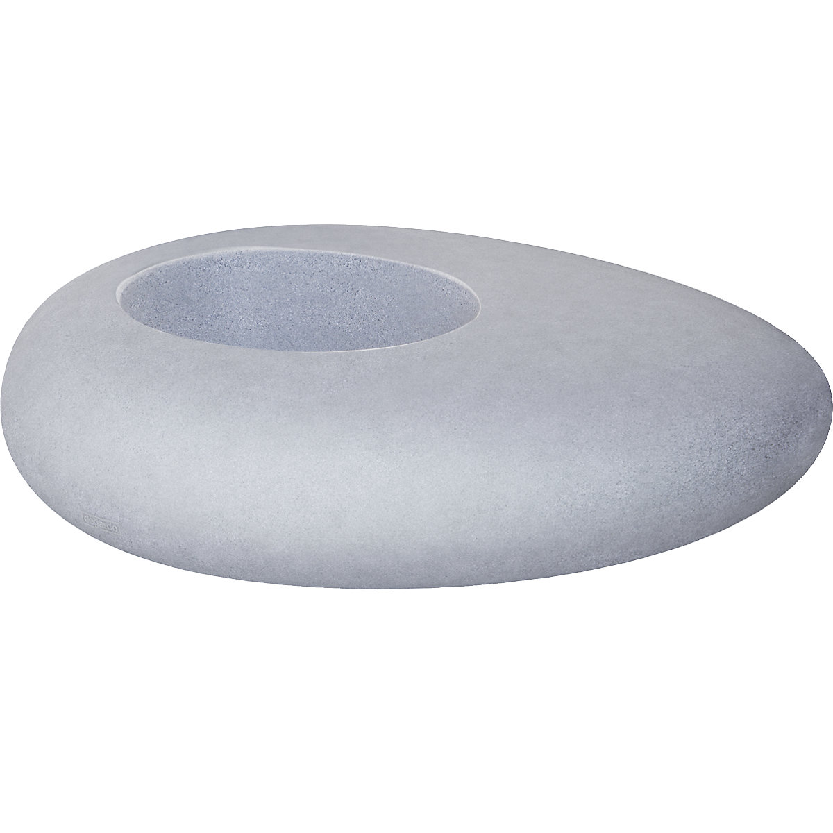Recipiente para plantas – DEGARDO, STORUS I, AxLxP 500 x 1920 x 1670 mm, granito claro-0