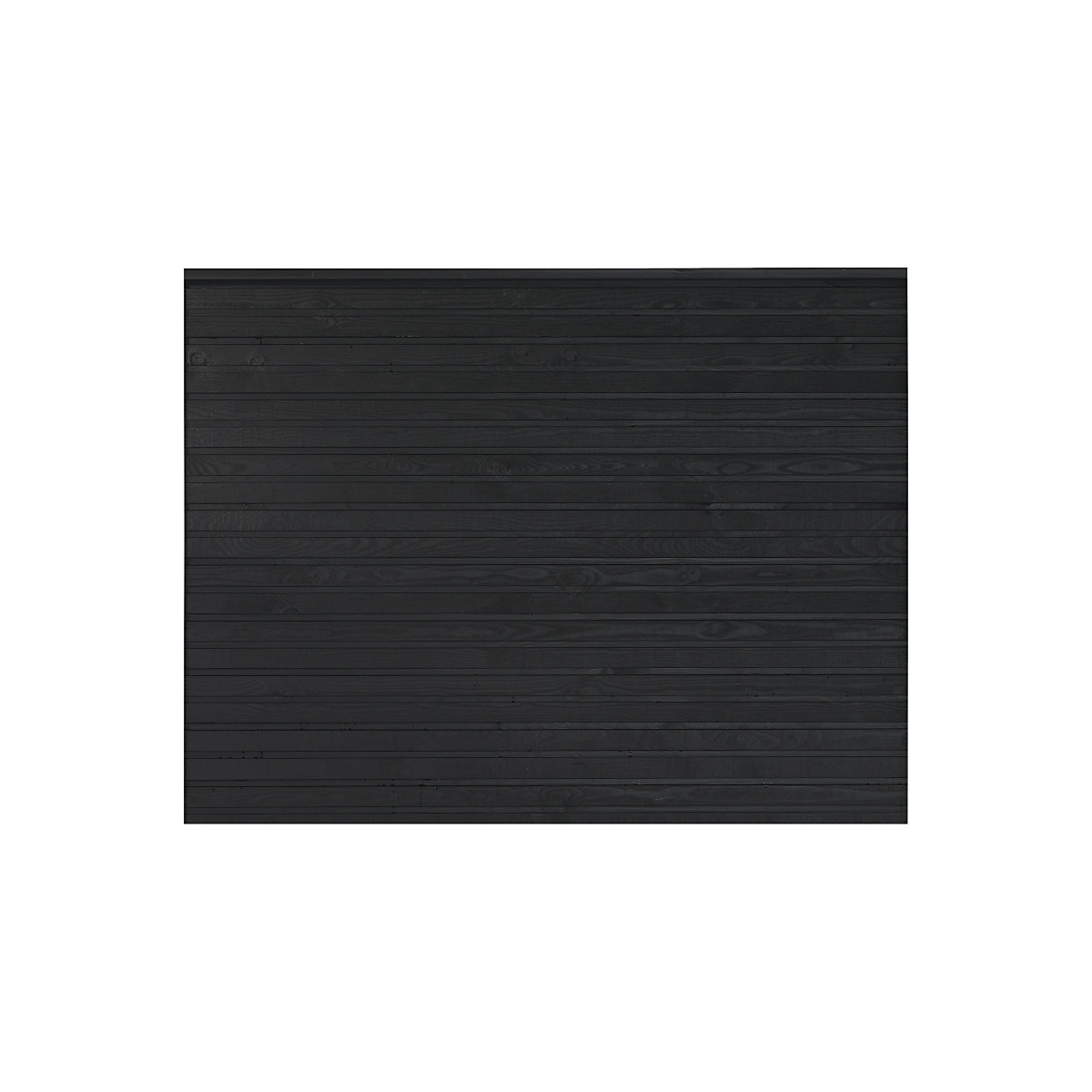 Vedação de perfil PLUS Plank, madeira, LxA 1740 x 1290 mm, preto-0