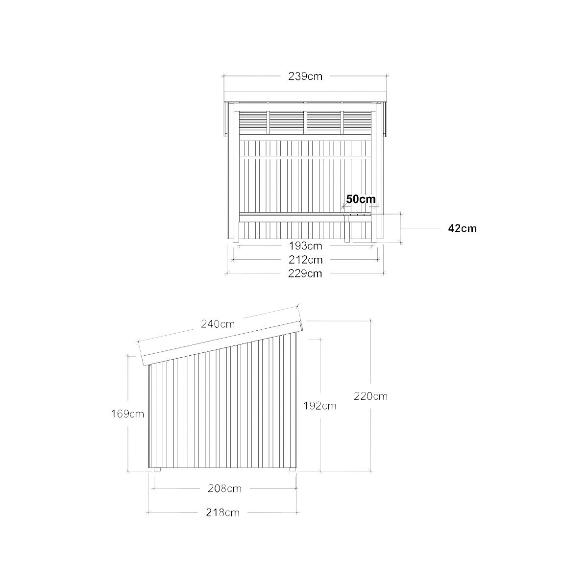 Cabane à barbecue Nordic (Illustration du produit 2)-1