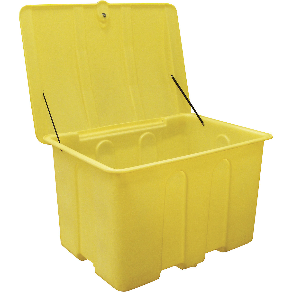 Conteneur de stockage, capacité 1400 l, verrouillable, L x l x h 1630 x 1170 x 1125 mm-0