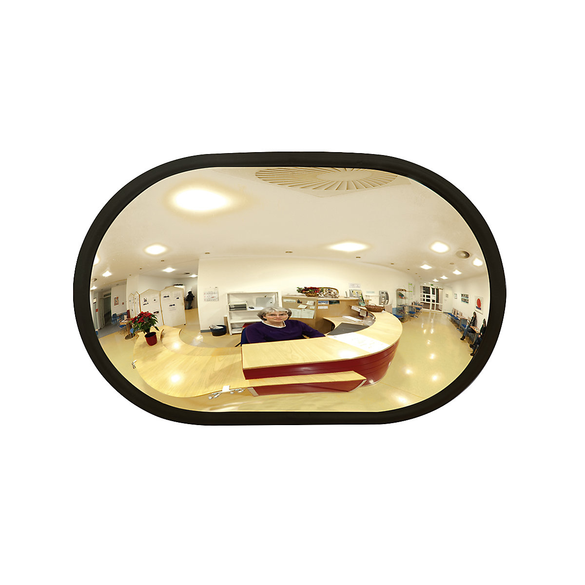 Miroir d'intérieur en verre acrylique