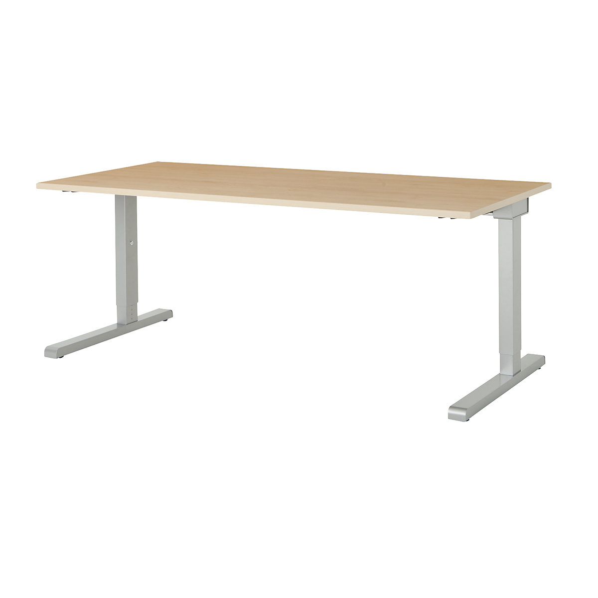 Négyszögletes asztal, C láb – mauser