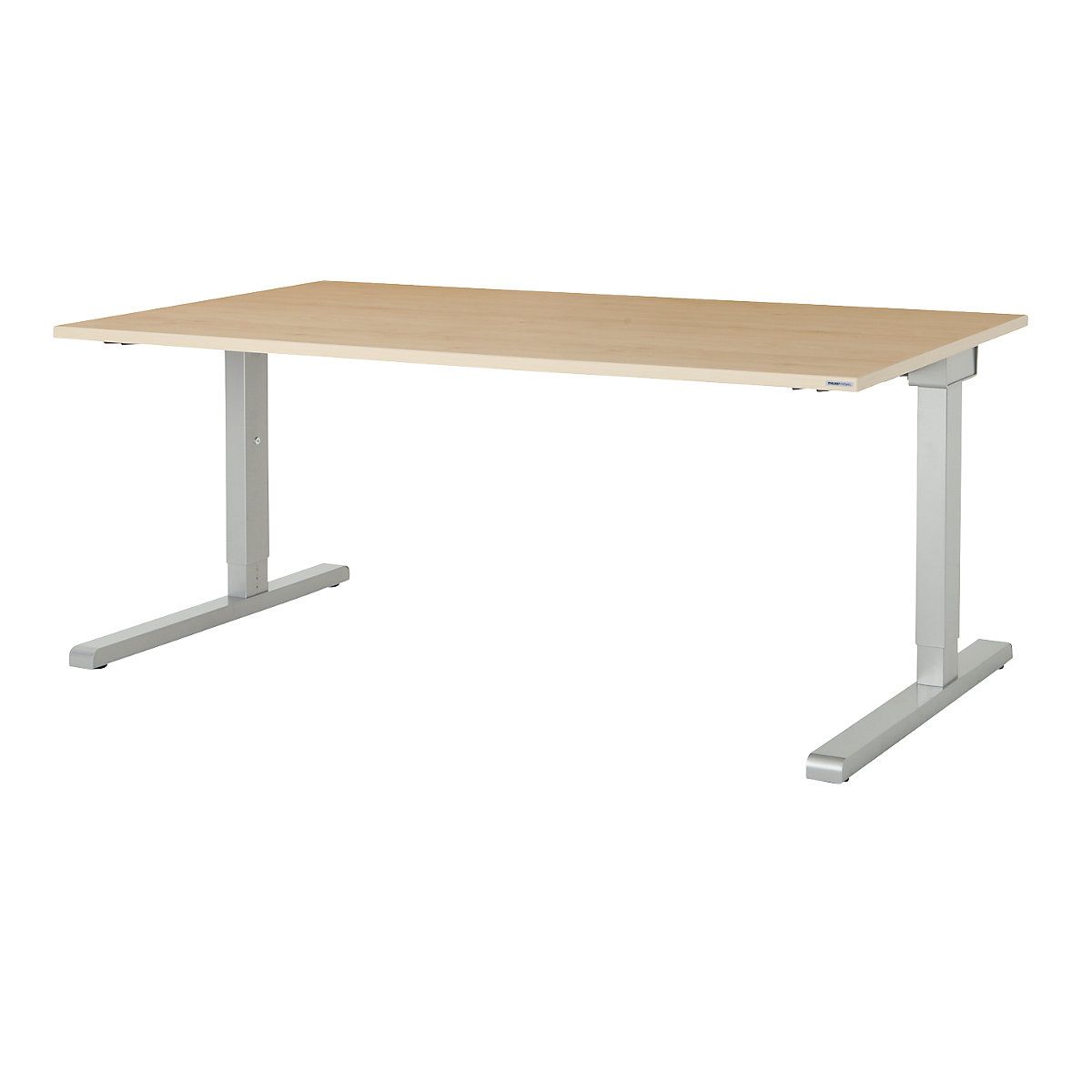 Négyszögletes asztal, C láb – mauser