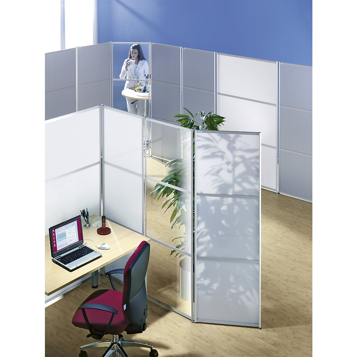 Állítható fal- és paravánrendszer – eurokraft pro