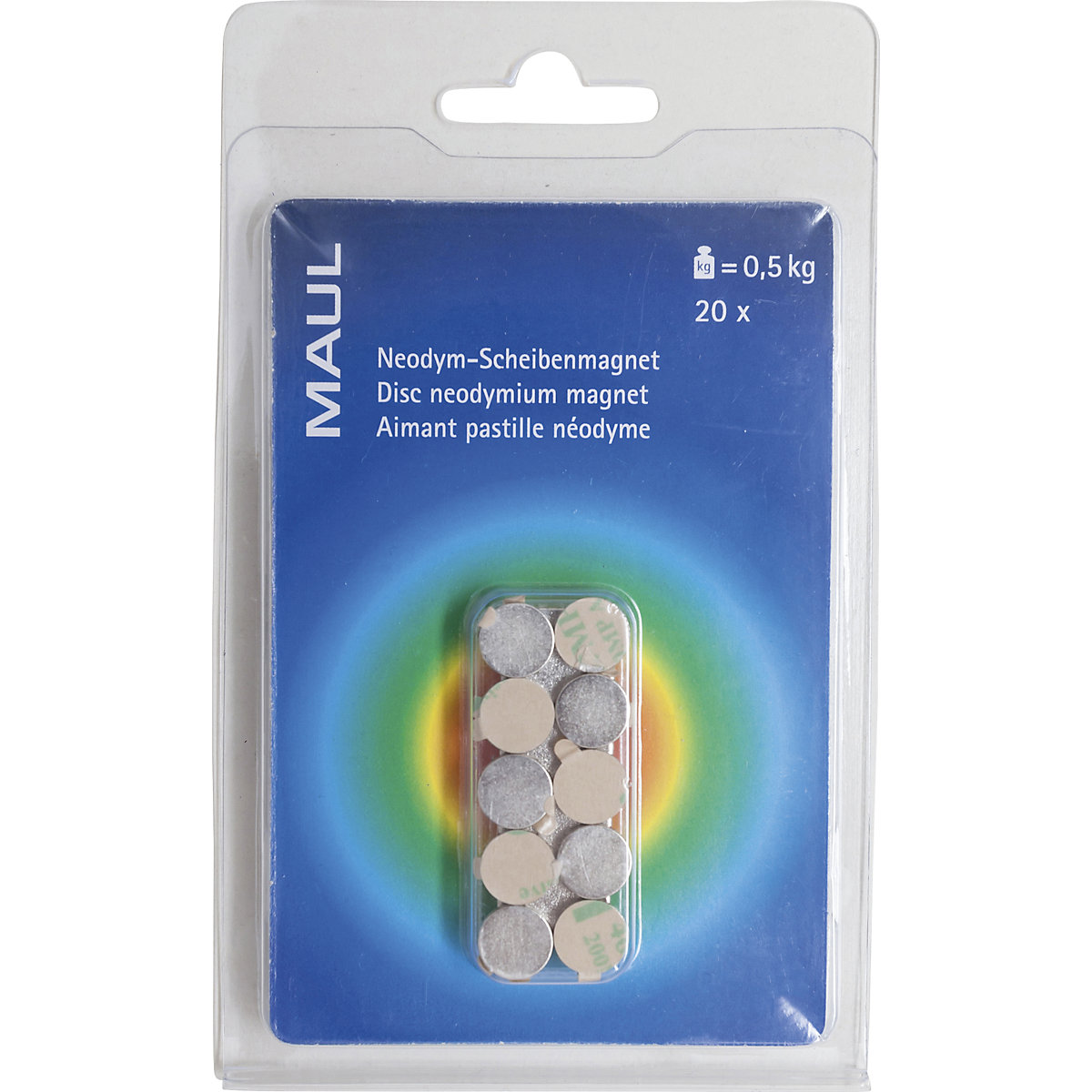 Neodym tárcsamágnes – MAUL (Termék képe 2)-1