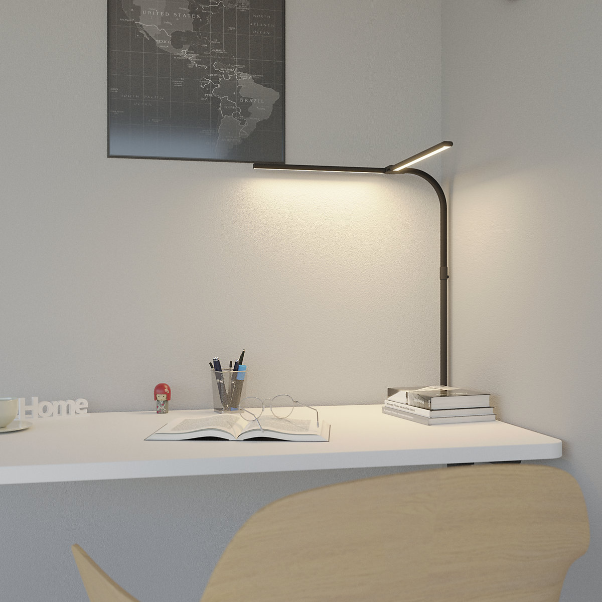 NOVA szorítós LED-lámpa – Hansa (Termék képe 3)-2