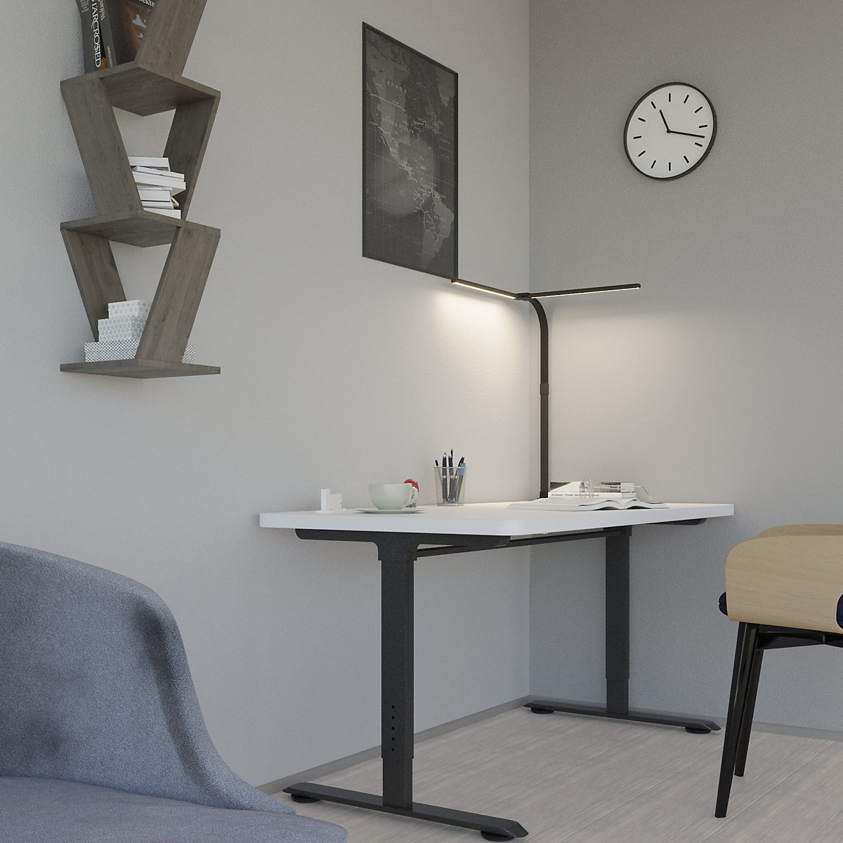 NOVA szorítós LED-lámpa – Hansa (Termék képe 4)-3