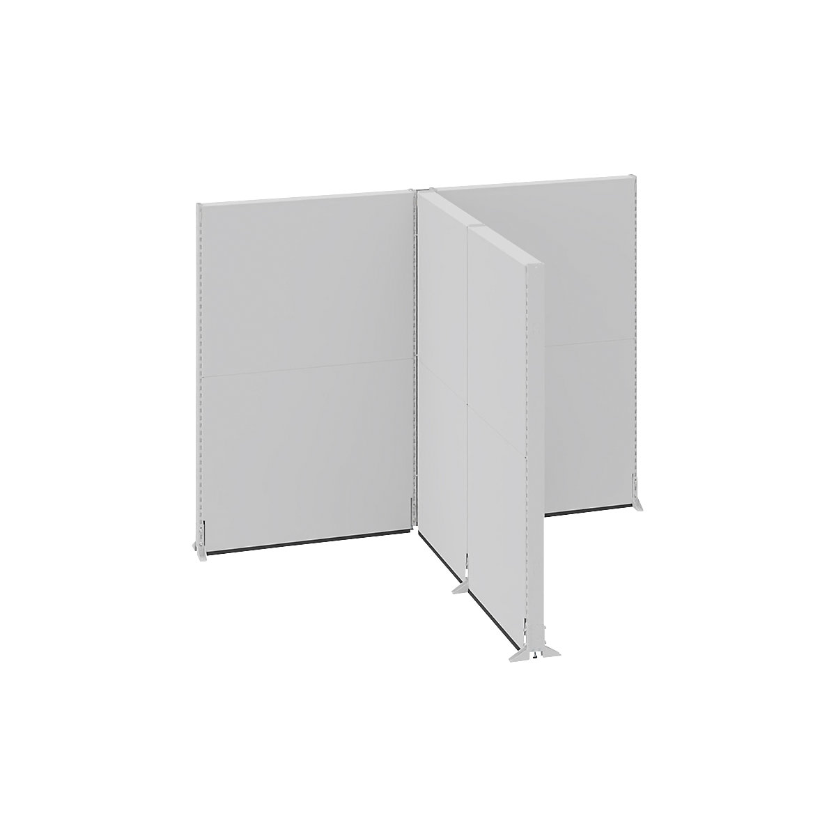 Hangszigetelő válaszfal, iroda/ipar, komplett modulok, h x szé x ma 2656 x 2131 x 2000 mm-0