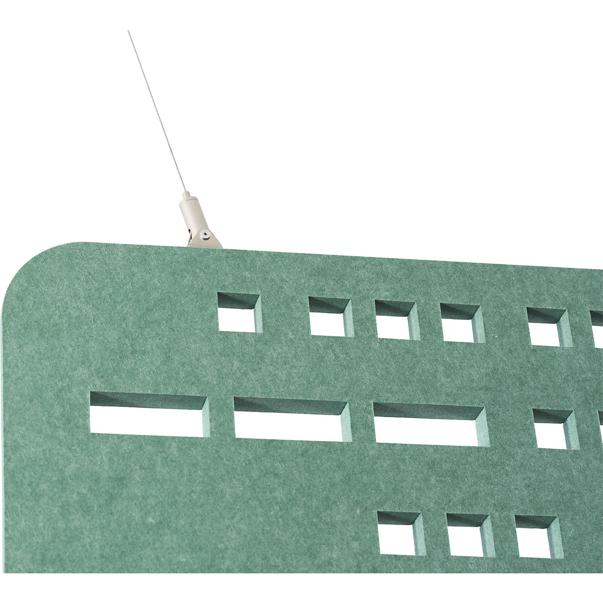 Mennyezetre szerelhető akusztikai panel – eurokraft basic (Termék képe 4)-3