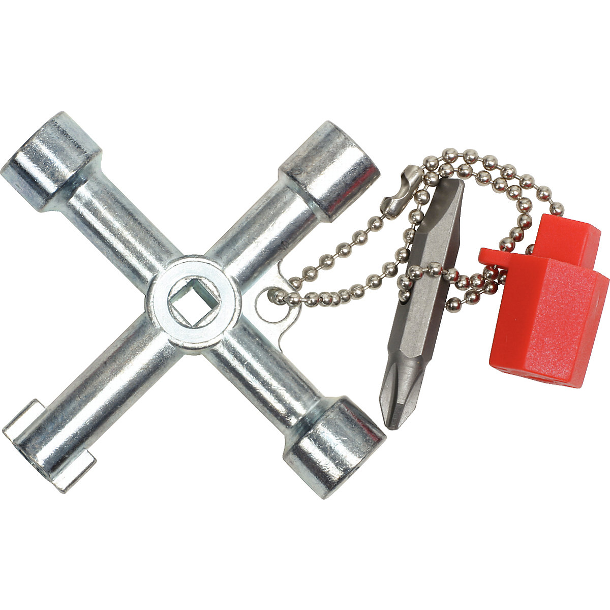 Univerzális kapcsolószekrény-kulcs – KS Tools (Termék képe 2)-1