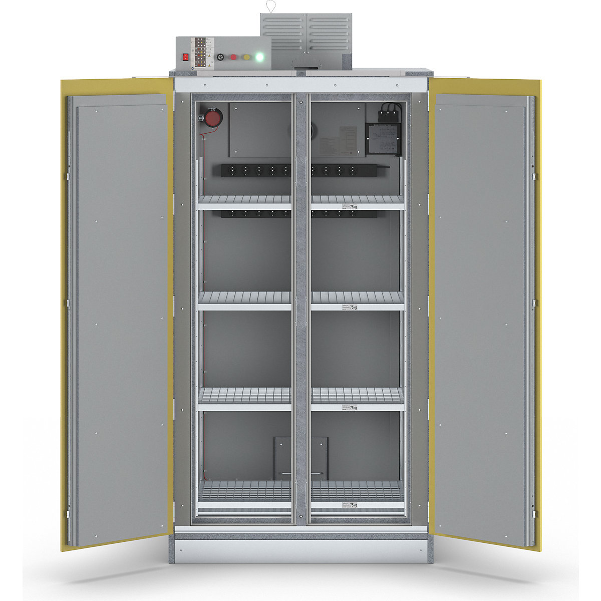 SiS Li-Ion 90 Safe Pro biztonsági akkumulátortöltő szekrény – LaCont (Termék képe 11)-10