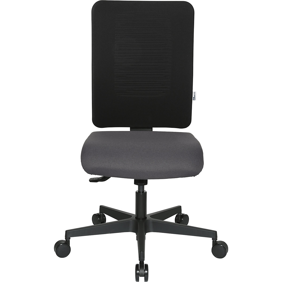 Kancelářská otočná židle V1 s plochým sedákem – eurokraft pro (Obrázek výrobku 2)-1