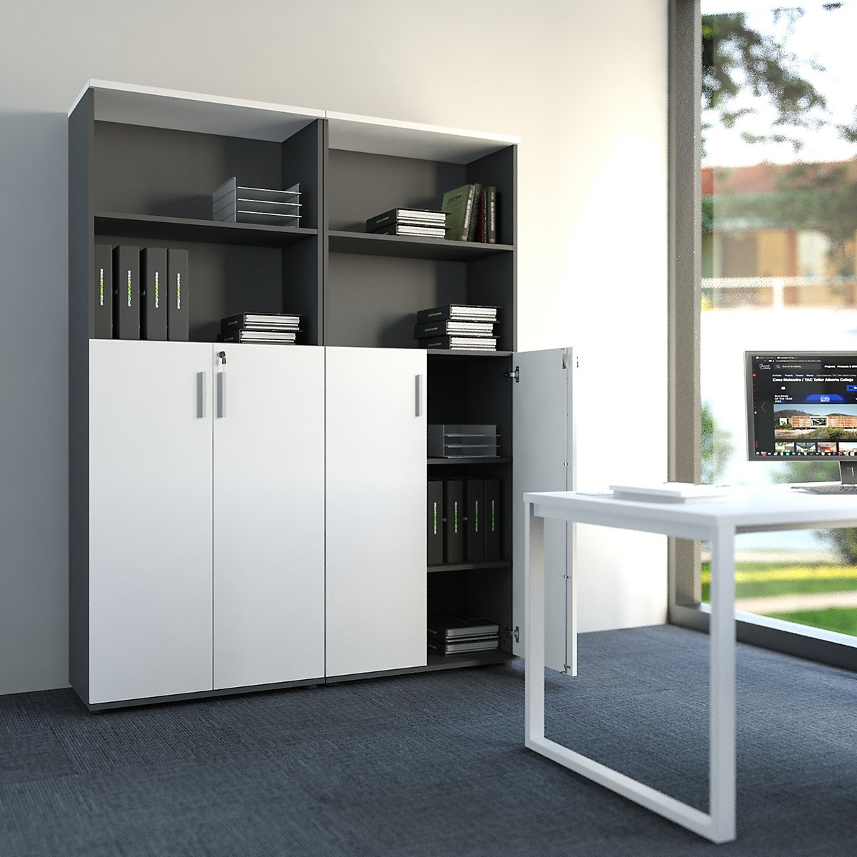 Skříň Portland, š x h 800 x 420 mm (Obrázek výrobku 7)-6