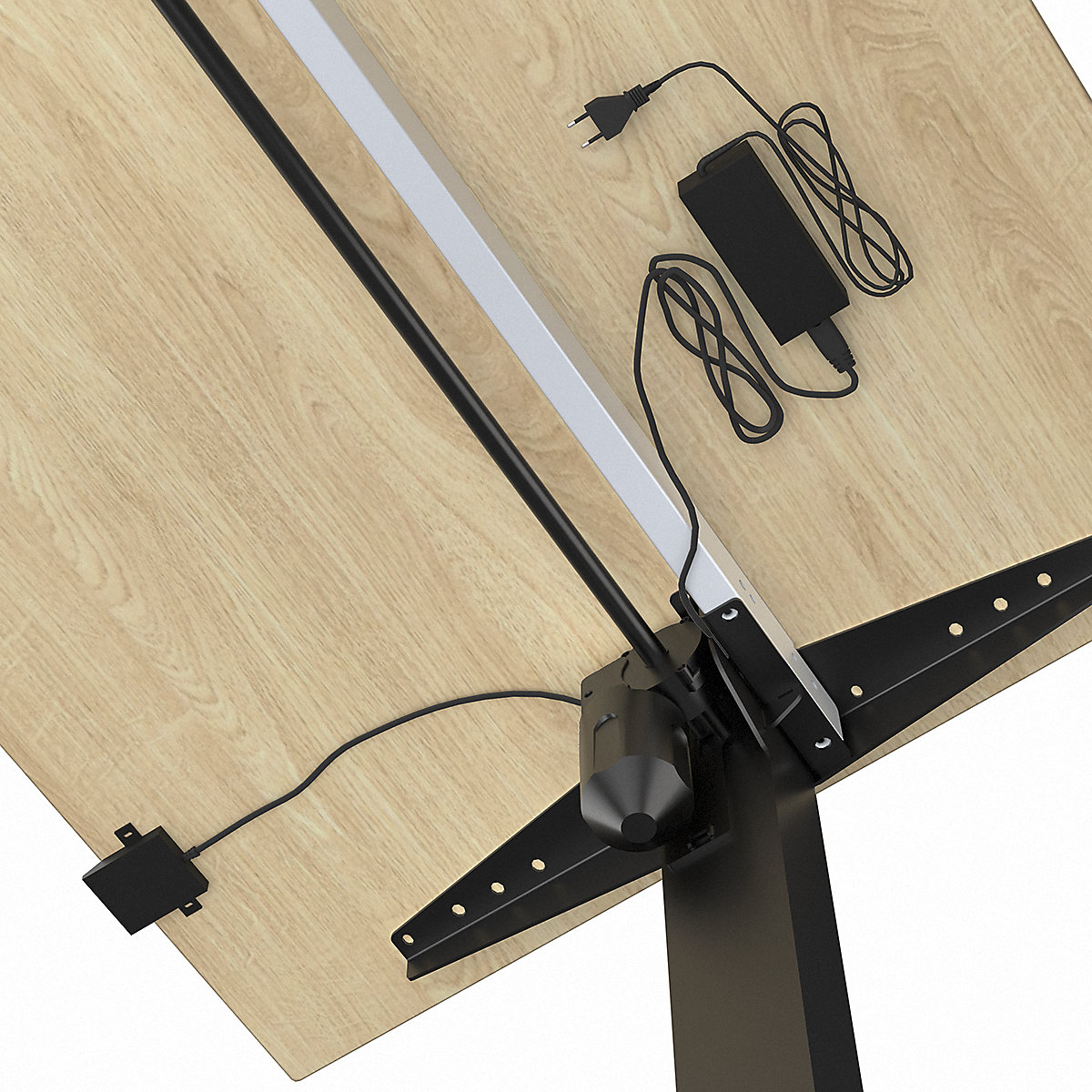 Písací stôl Atlanta, elektrické prestavenie výšky (Zobrazenie produktu 11)-10