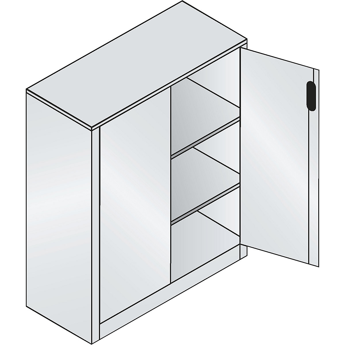 Bočná skrinka na spisy ACURADO – C+P (Zobrazenie produktu 3)-2