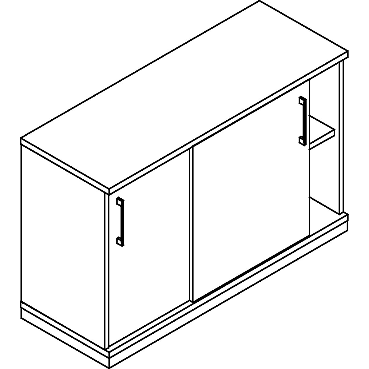Skrinka s posuvnými dverami THEA (Zobrazenie produktu 4)-3
