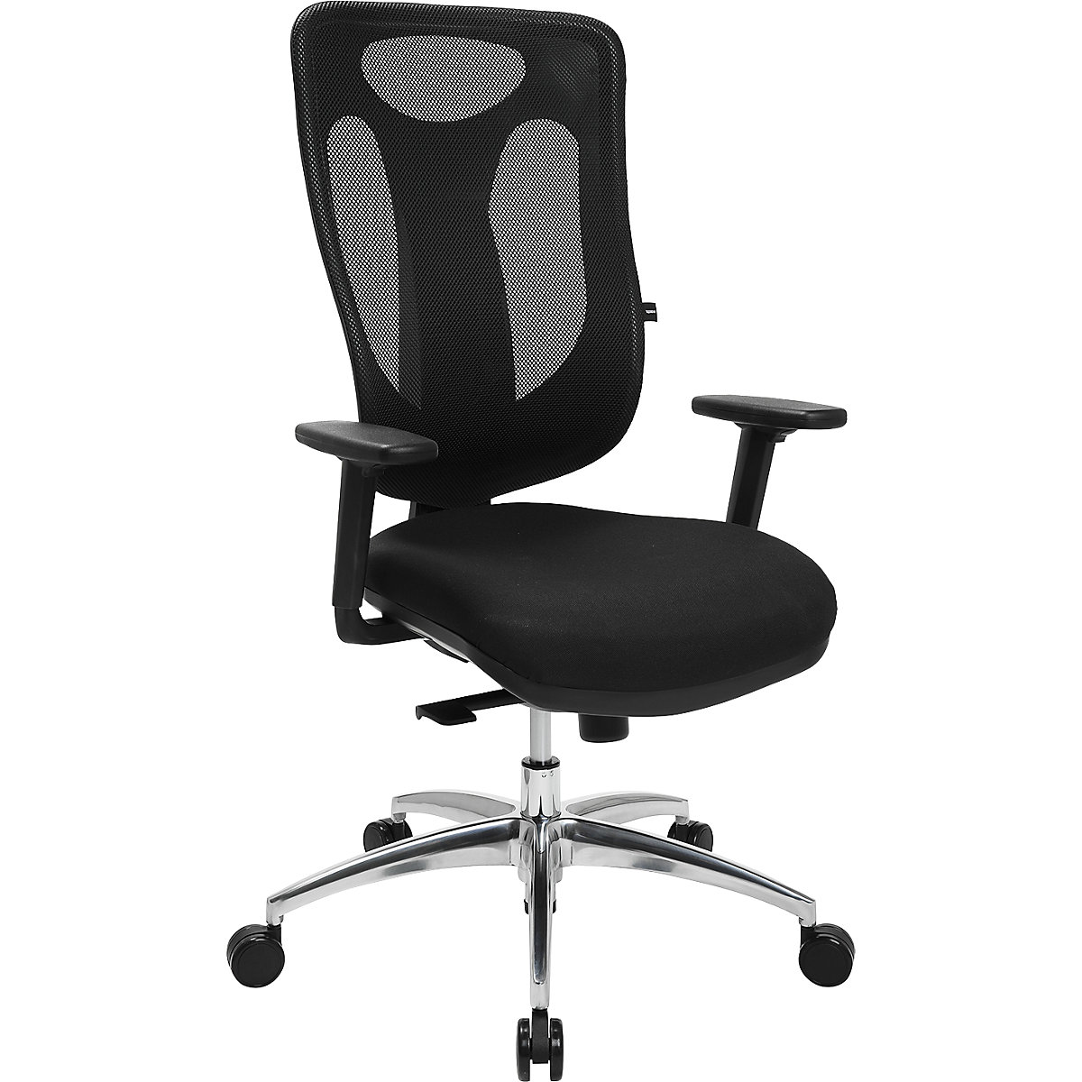 Kancelárska otočná stolička NET PRO 100 AL - Topstar