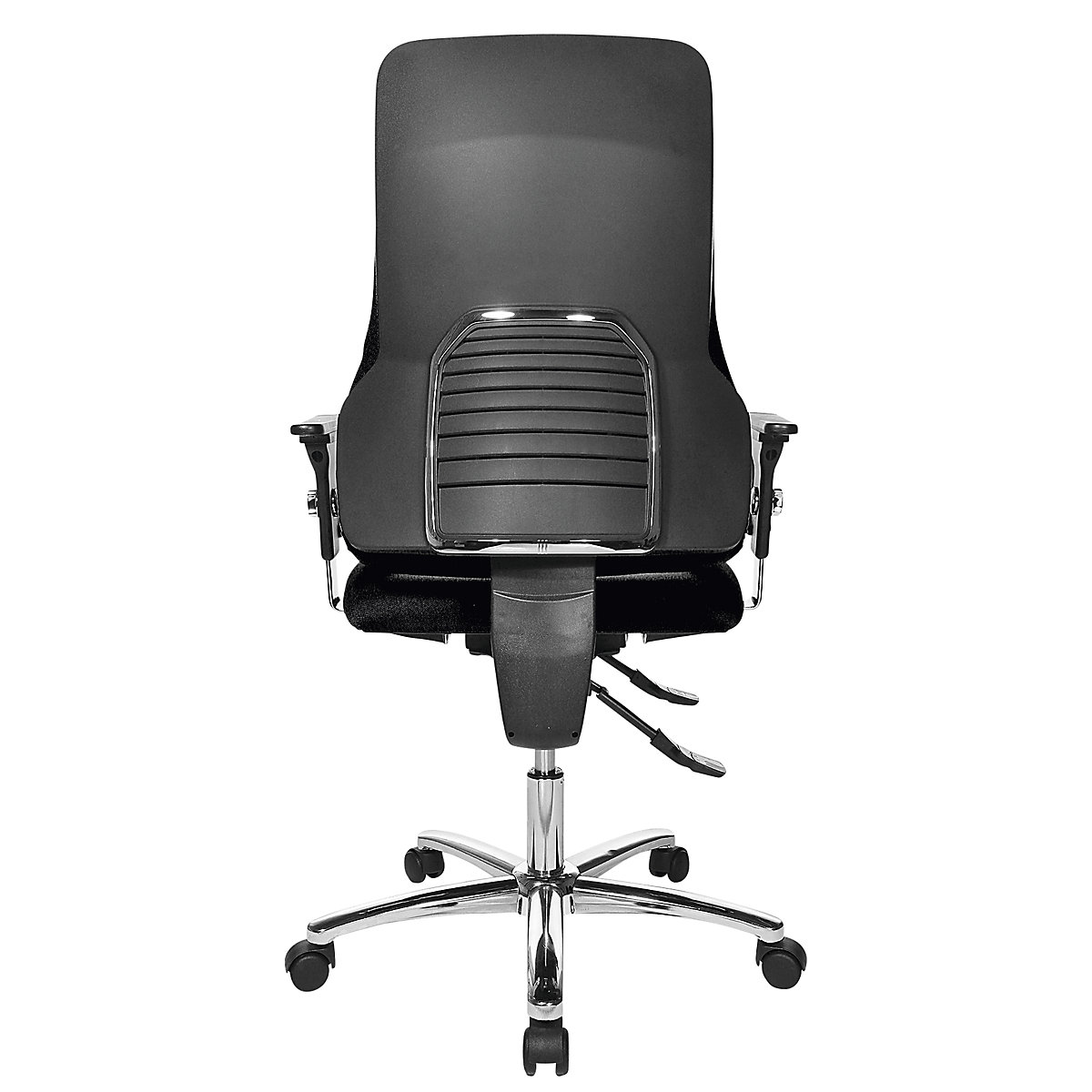 Otočná stolička pre operátora, s lakťovými opierkami – Topstar (Zobrazenie produktu 2)-1