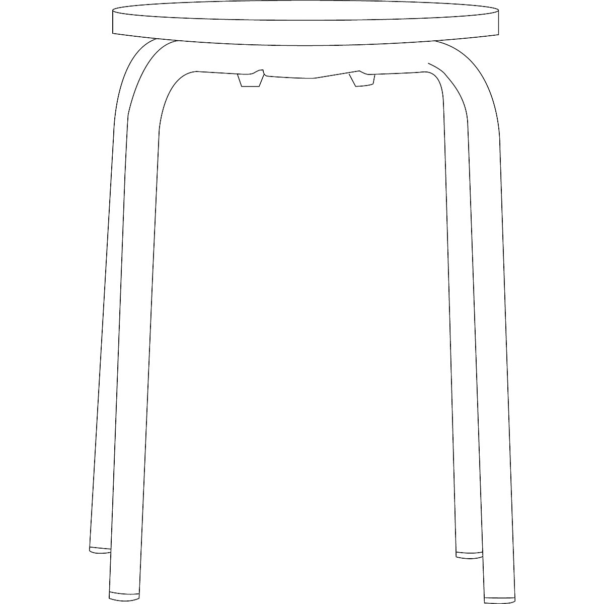 Stolička bez operadla PARIS (Zobrazenie produktu 6)-5