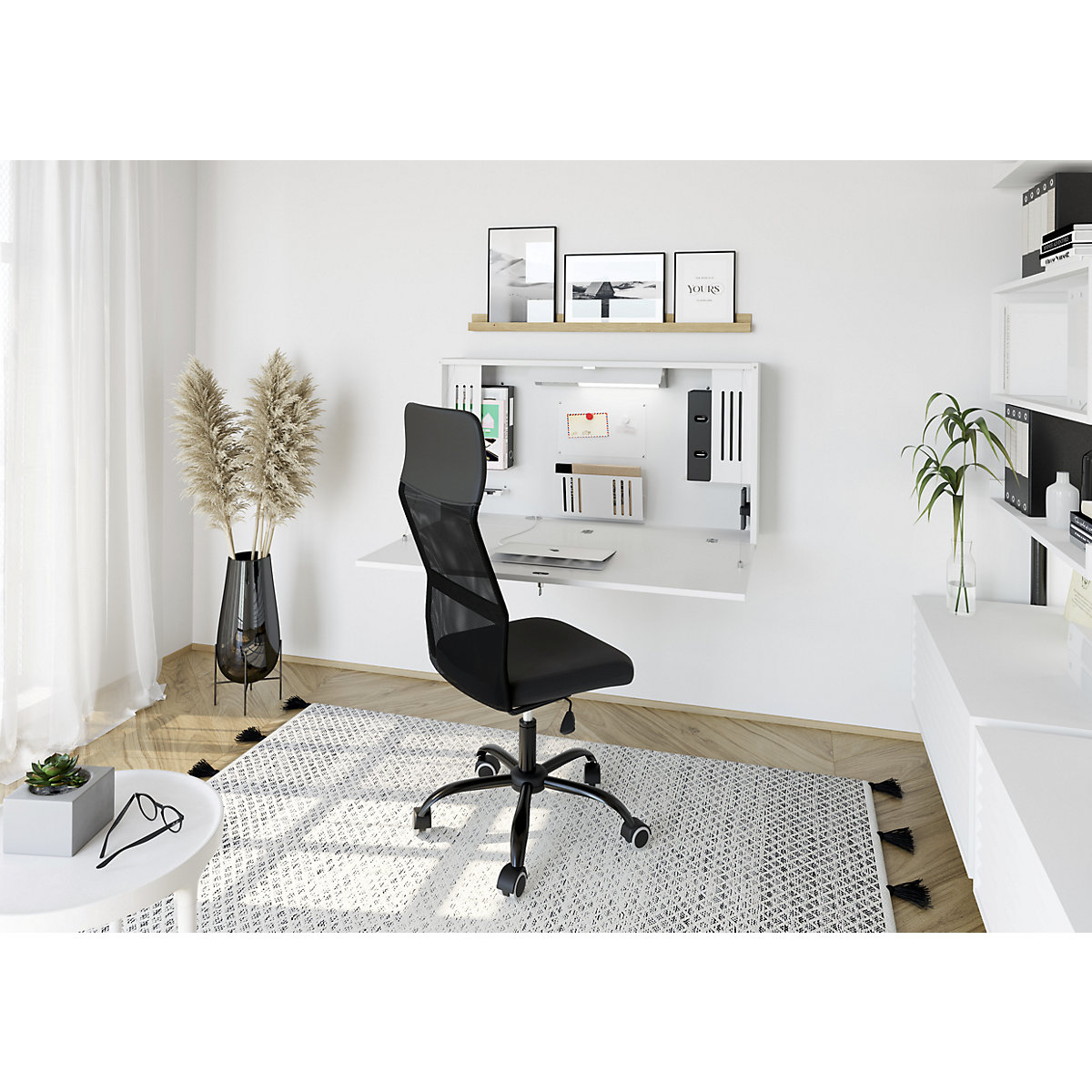 Nástenný písací stôl Mini-Office (Zobrazenie produktu 2)-1