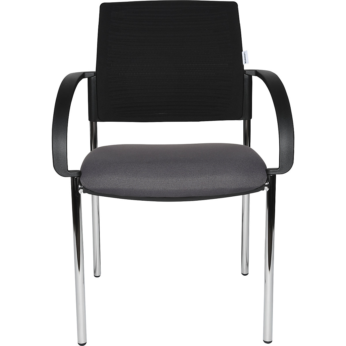 Stoličky pre návštevníkov, OJ 2 kusy – eurokraft pro (Zobrazenie produktu 5)-4