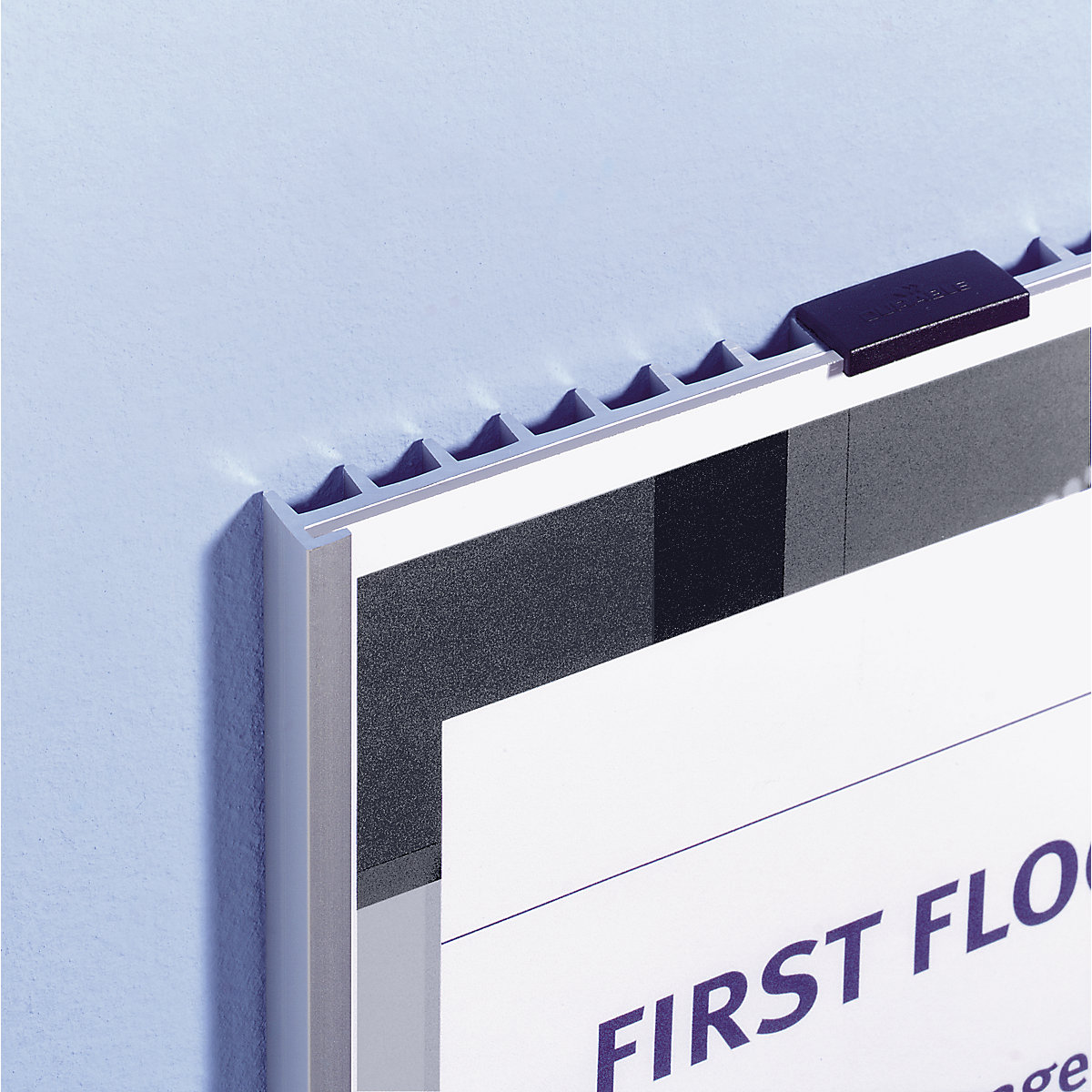 Vloerstandaard met infobord – DURABLE (Productafbeelding 3)-2