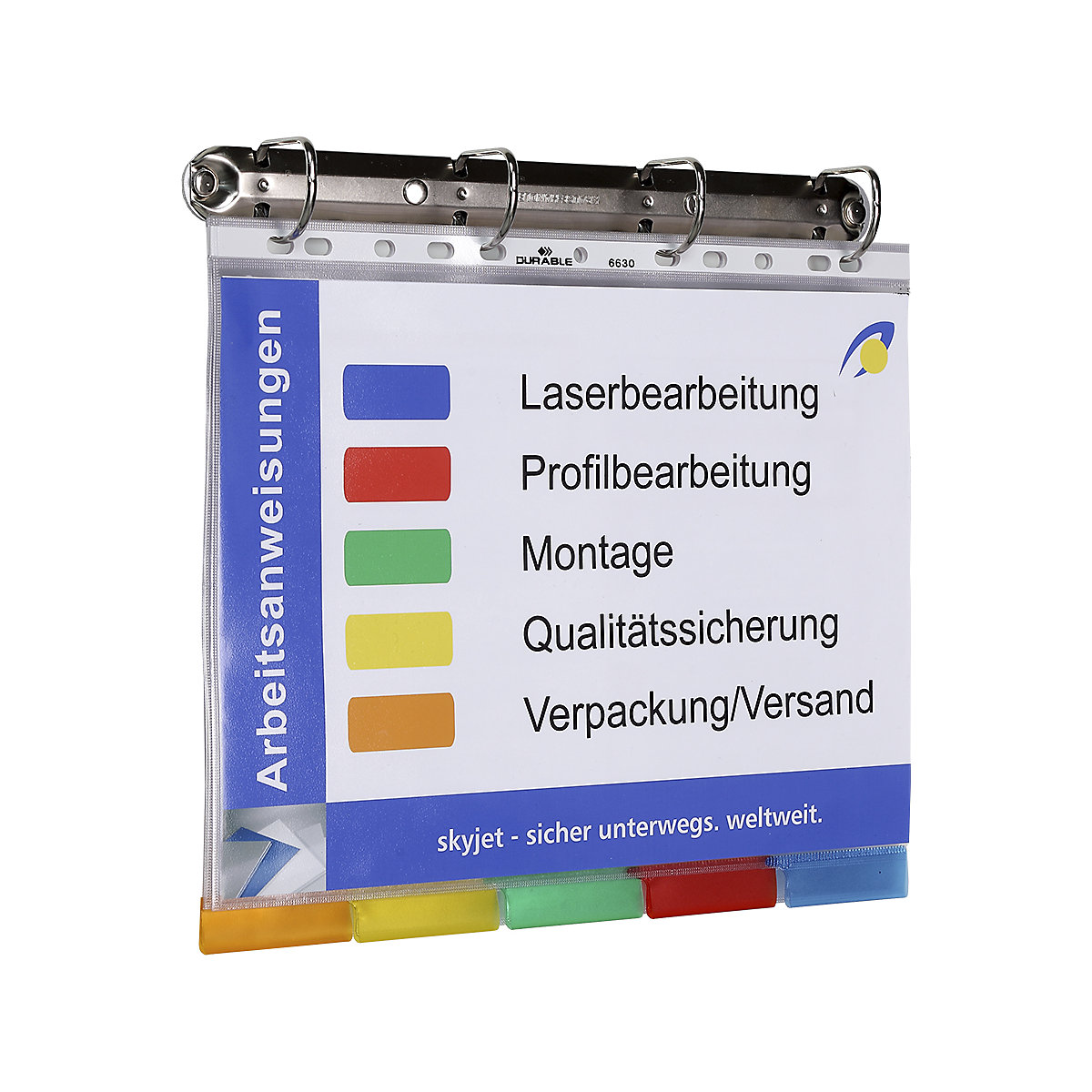 4-voudige ringbandset A4