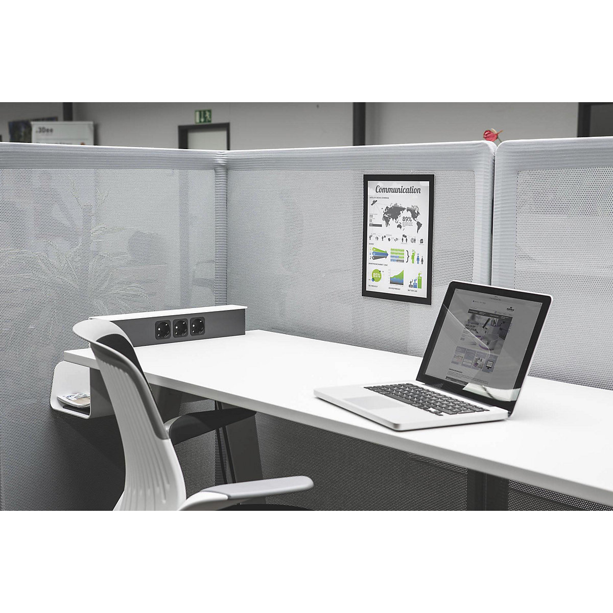 DURAFRAME® GRIP A4-folieframe met klittenband – DURABLE (Productafbeelding 2)-1