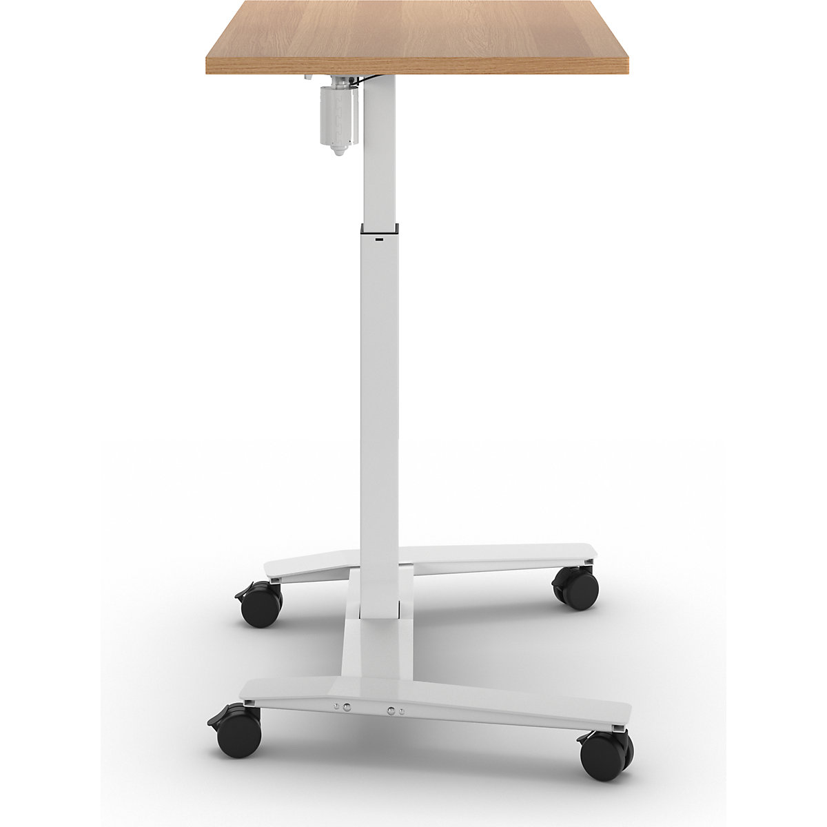 1-koloms bureau Atlanta met rollen (Productafbeelding 4)-3