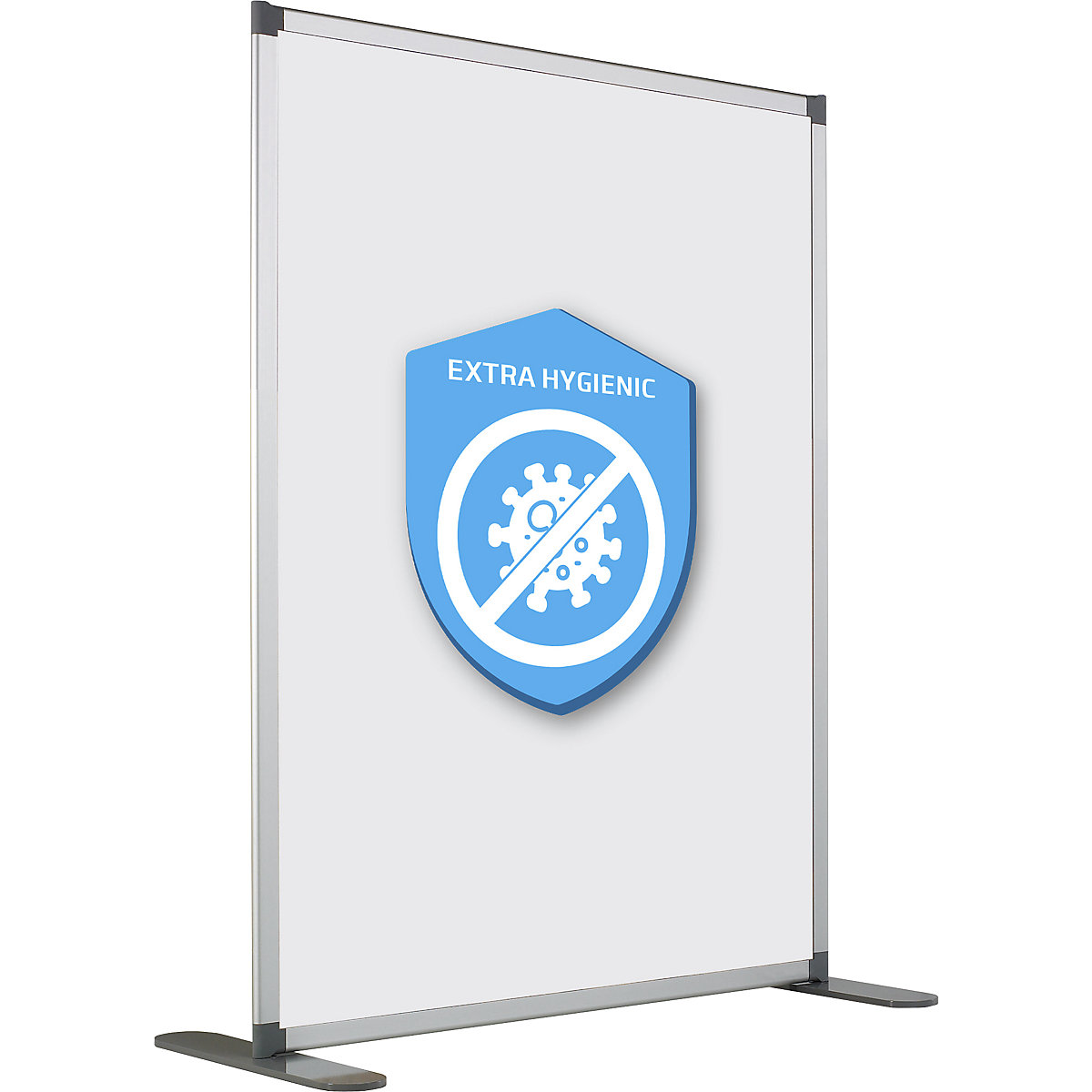 Hygiëne whiteboard-scheidingswand – SMIT VISUAL