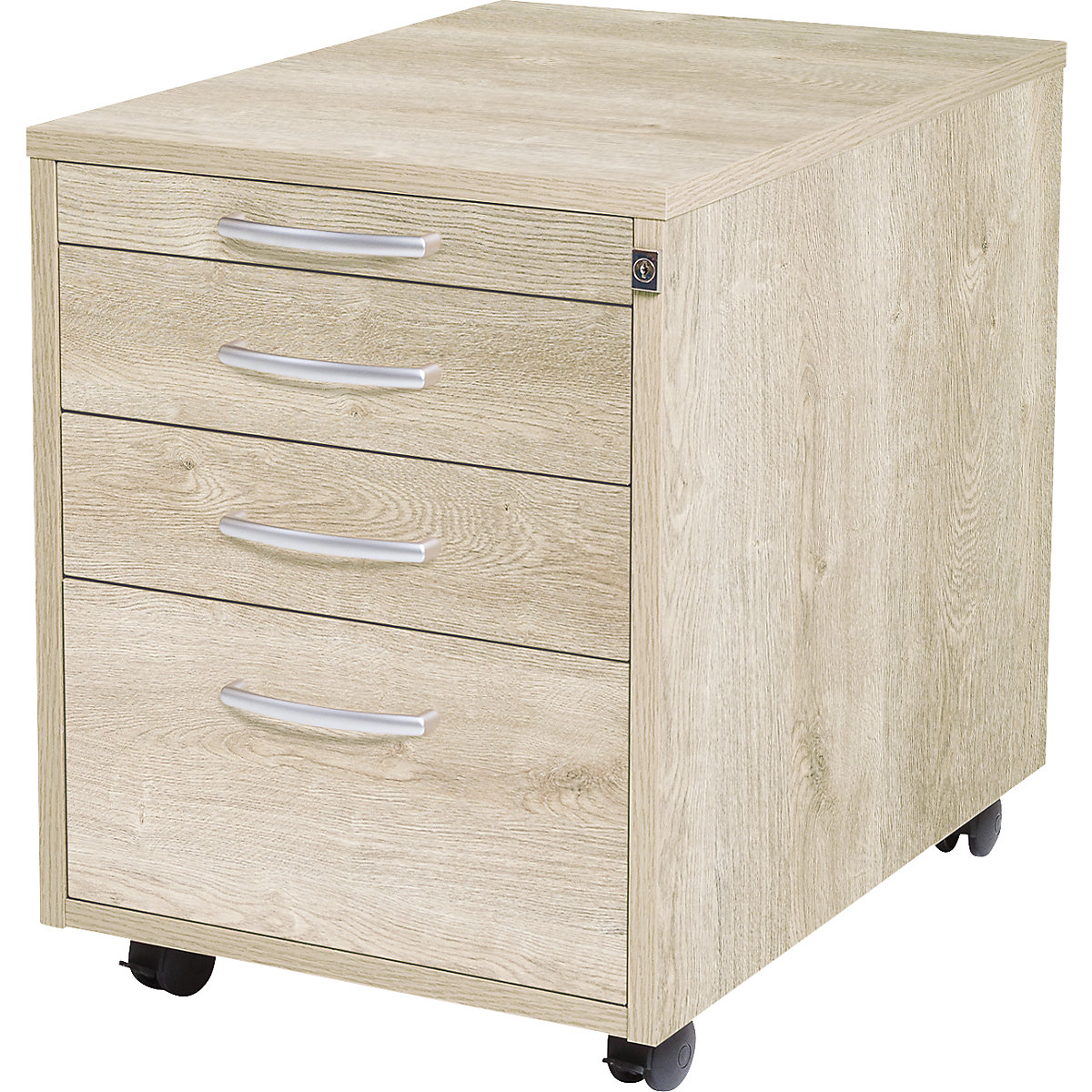 Verrijdbaar ladeblok Miami, 4 laden