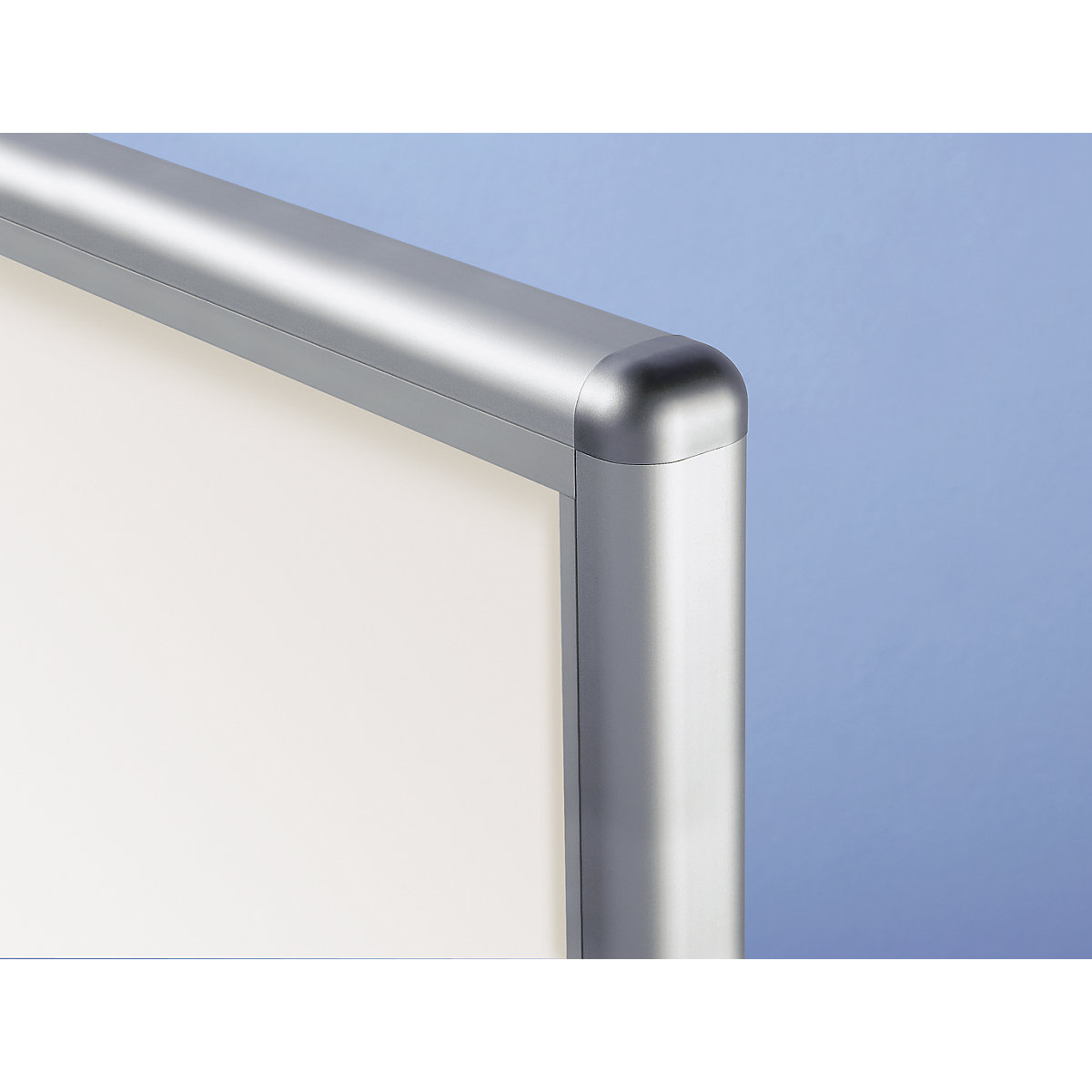 Vitrinekast, aluminium frame, vleugeldeuren – eurokraft pro (Productafbeelding 3)-2