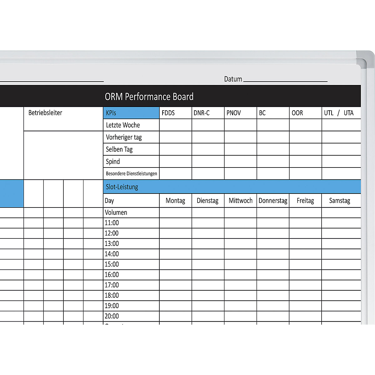 Individueel bedrukt whiteboard – eurokraft pro (Productafbeelding 3)-2