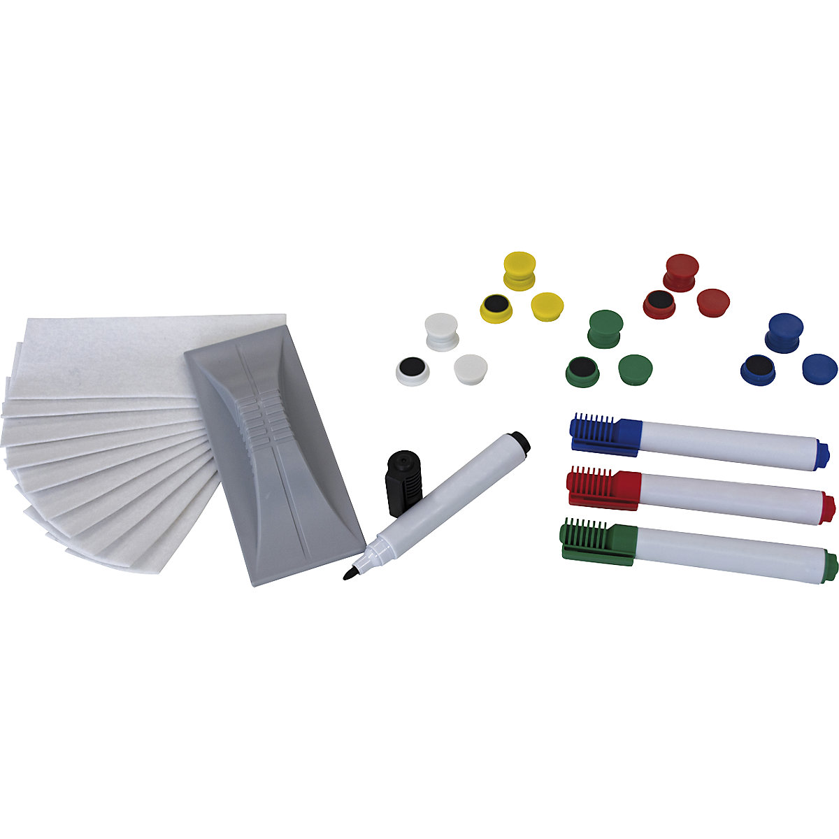 Whiteboard-set Economy – eurokraft pro (Productafbeelding 2)-1