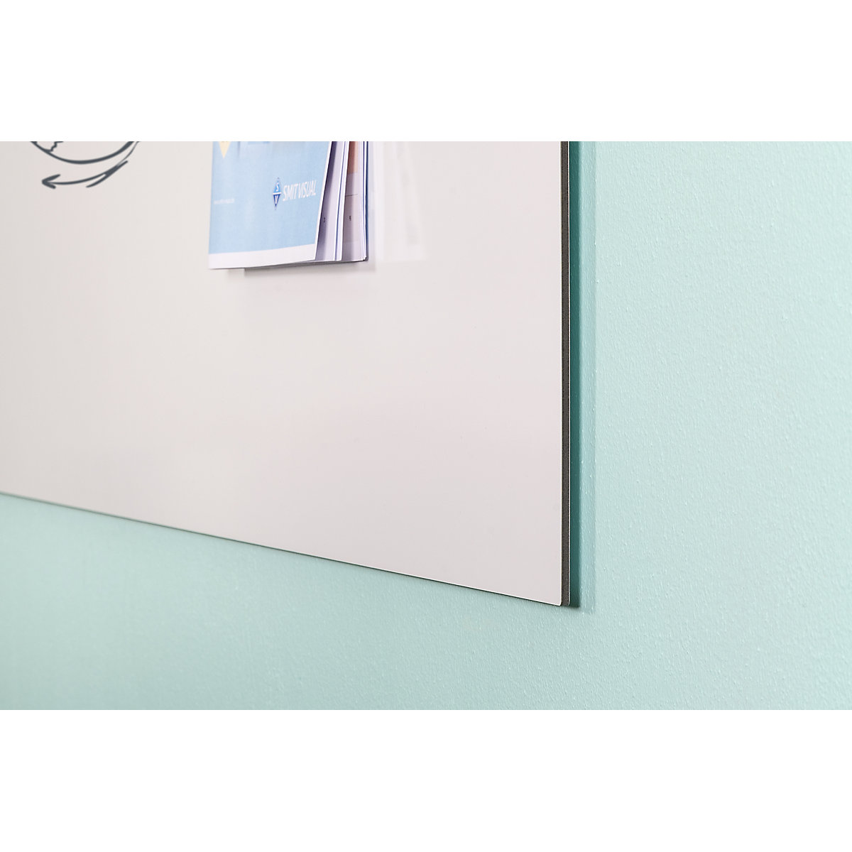 Whiteboard, zonder frame – SMIT VISUAL (Productafbeelding 4)-3