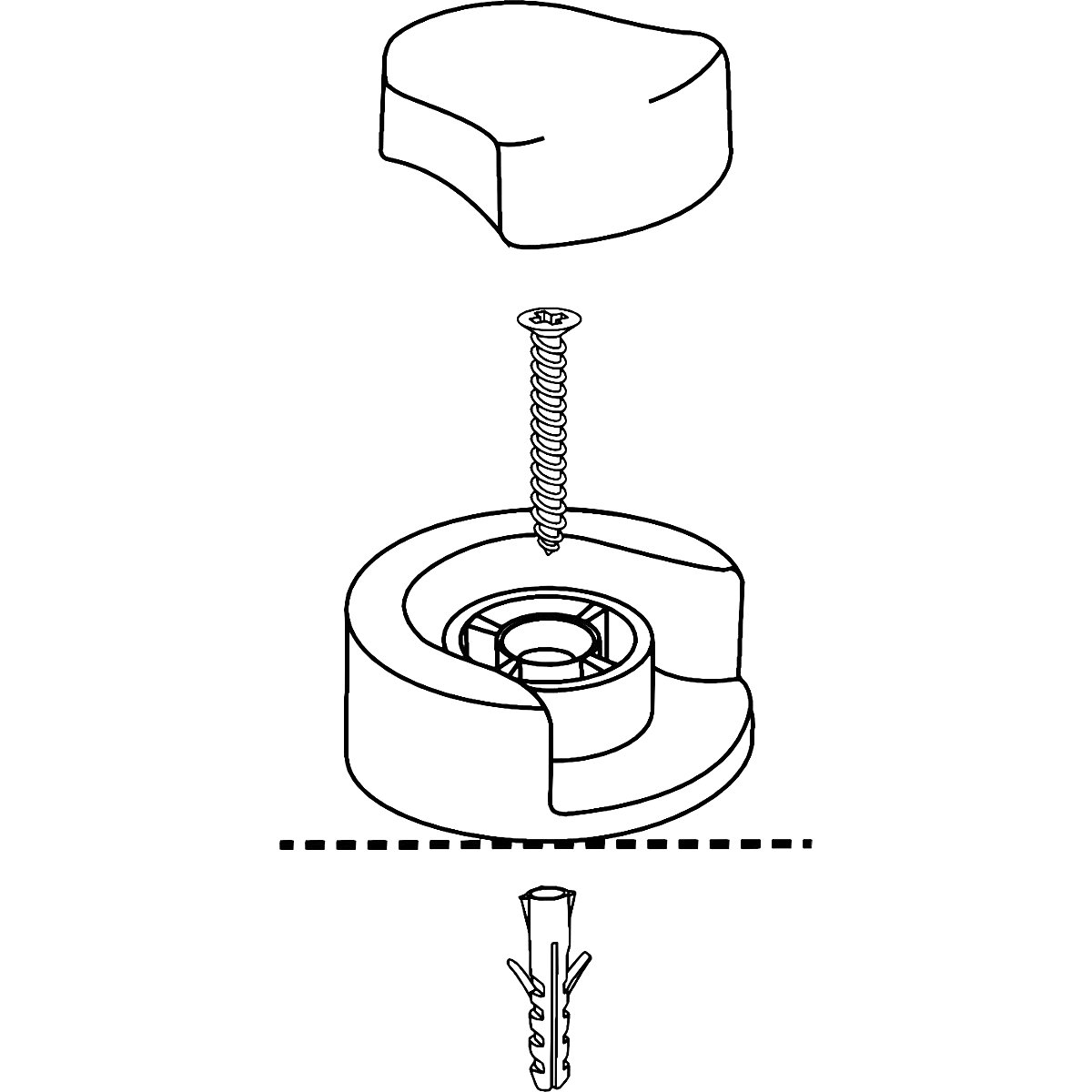 Vloer-/wanddeurstopper – Wagner (Productafbeelding 5)-4