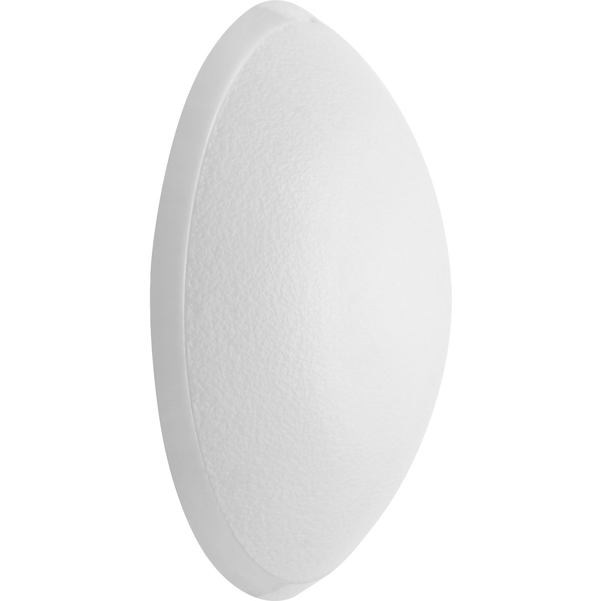Wandbuffer, zak / kaart – Wagner, Ø 60 mm, 5 stuks, hoogte 15 mm, wit-0