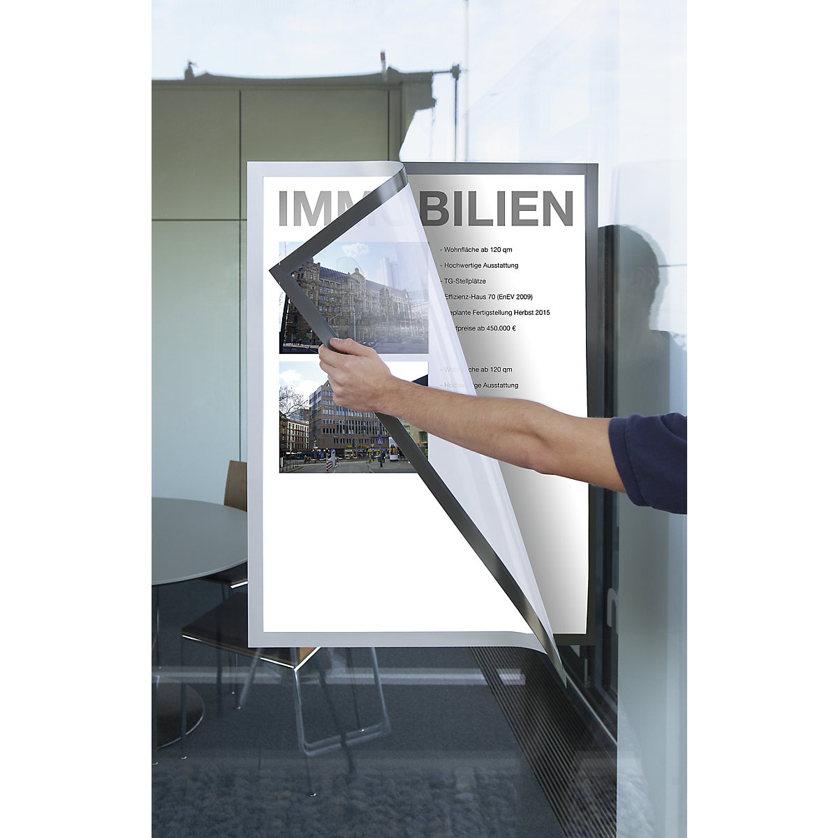 Magneetframe voor posters – DURABLE (Productafbeelding 3)-2