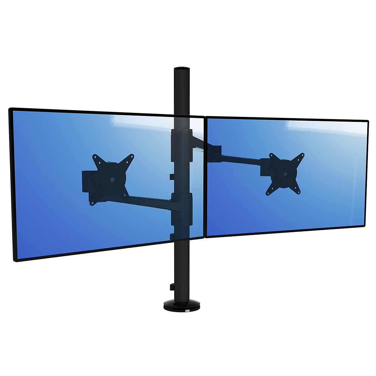 Monitorarm VIEWLITE – Dataflex, voor 2 monitoren, zwart-0