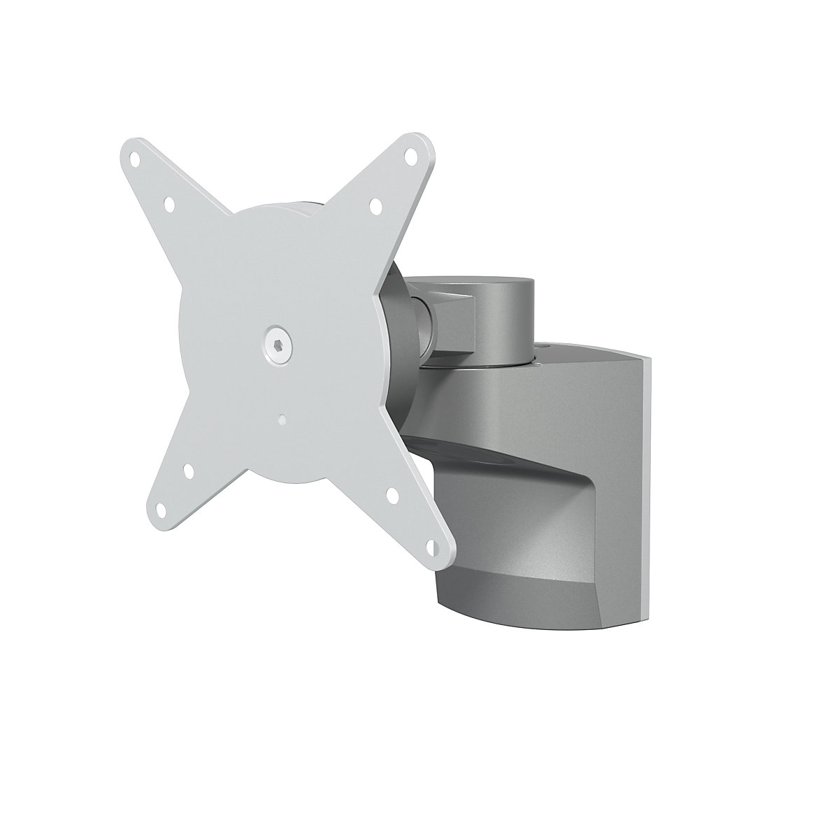Monitorarm VIEWLITE – Dataflex, voor wandmontage, zilverkleurig / wit-0