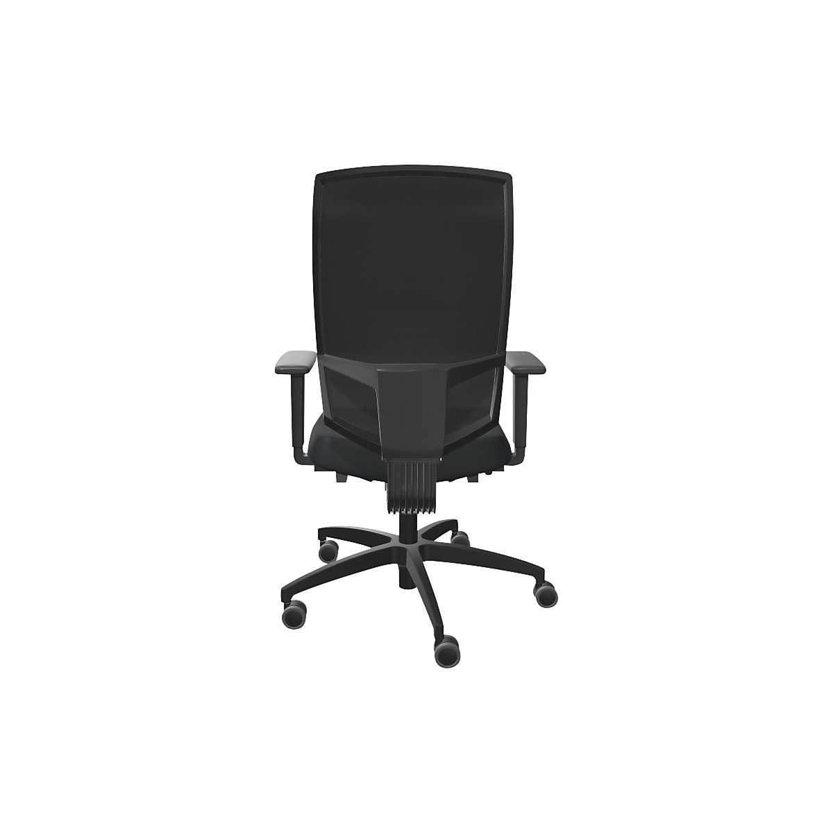 Bureaudraaistoel JUST EVO MESH – Dauphin (Productafbeelding 2)-1