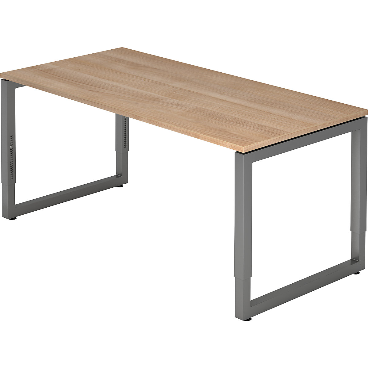 Bureautafel met frame van vierkante staalbuis – eurokraft pro