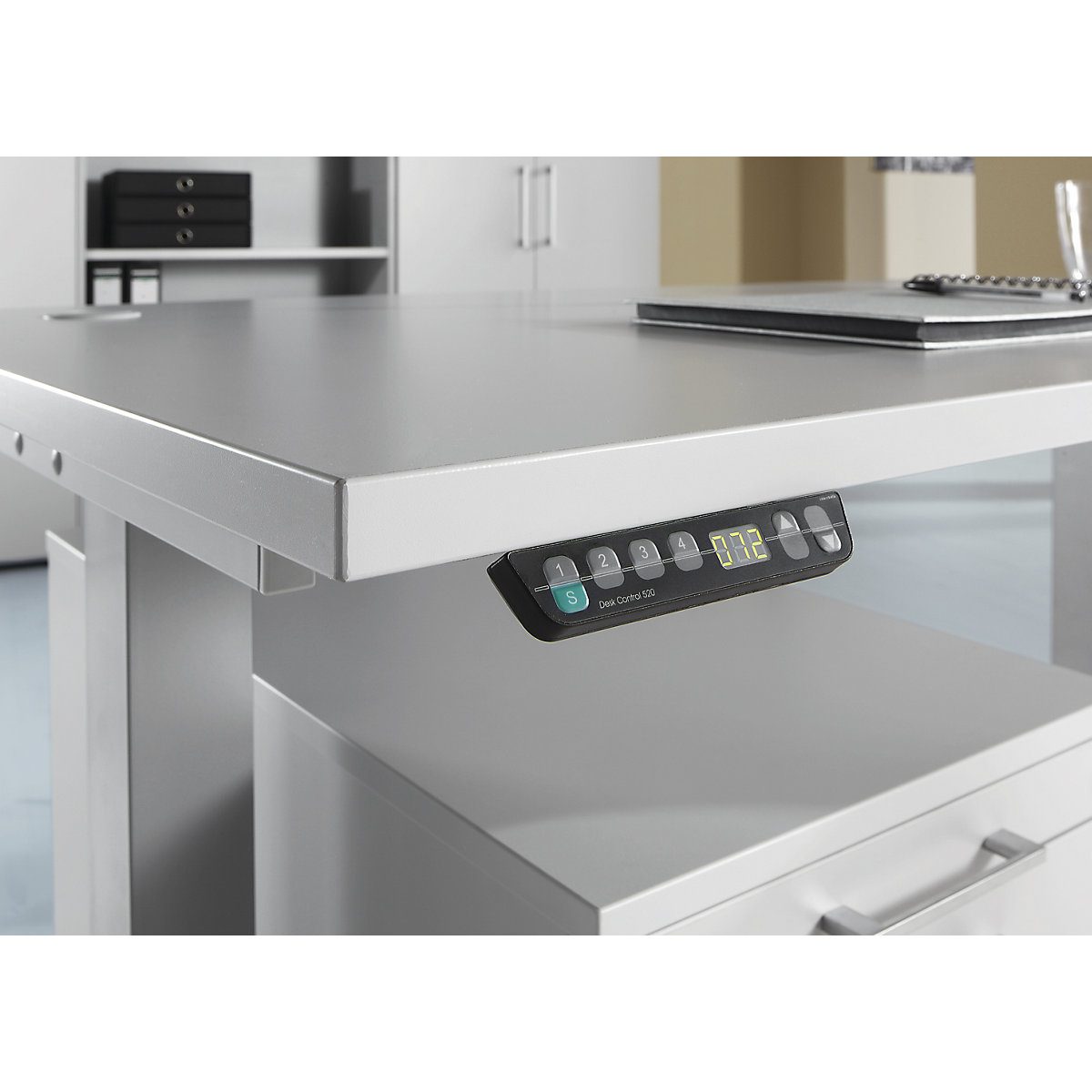 Sta-bureautafel, elektrisch in hoogte verstelbaar UPLINER-2.0 (Productafbeelding 7)-6