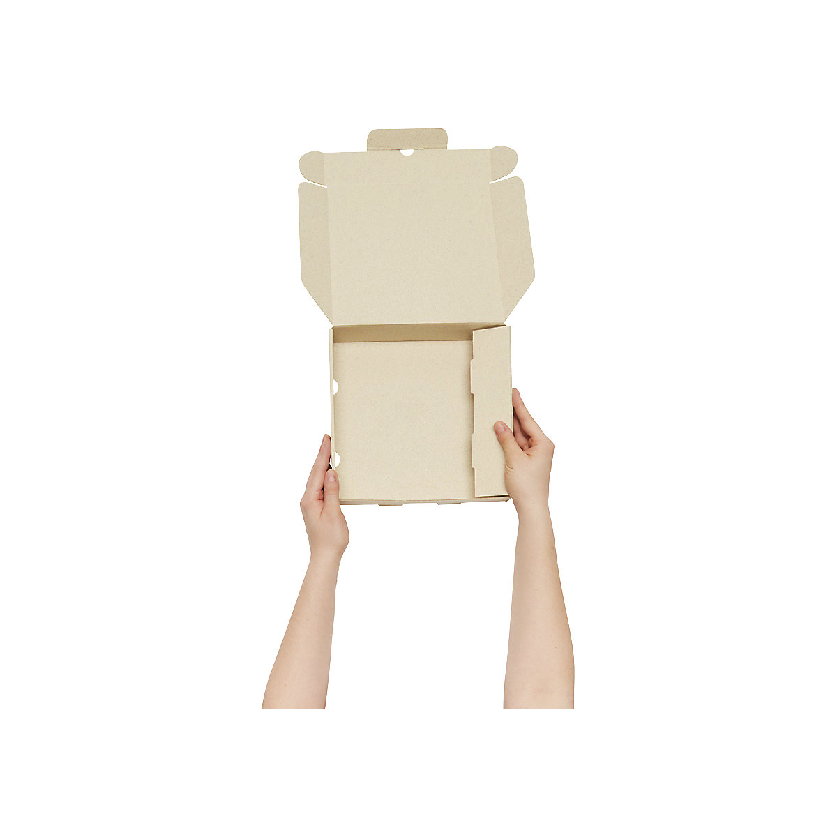 Graspapier-Klappbox terra (Produktabbildung 3)