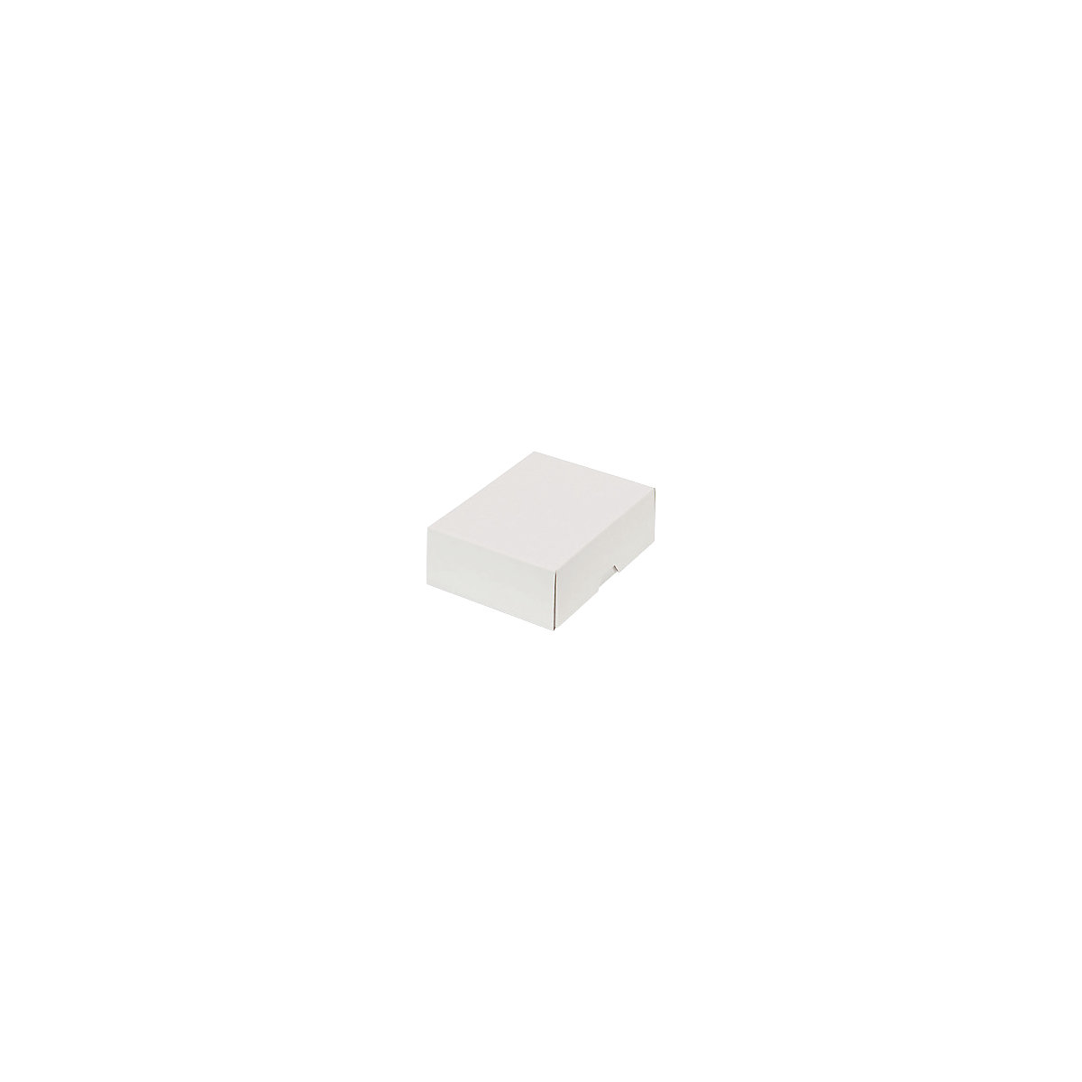 Stülpdeckelkarton, zweiteilig, Innenmaße 151 x 108 x 45 mm, A6, weiß, ab 500 Stk-44