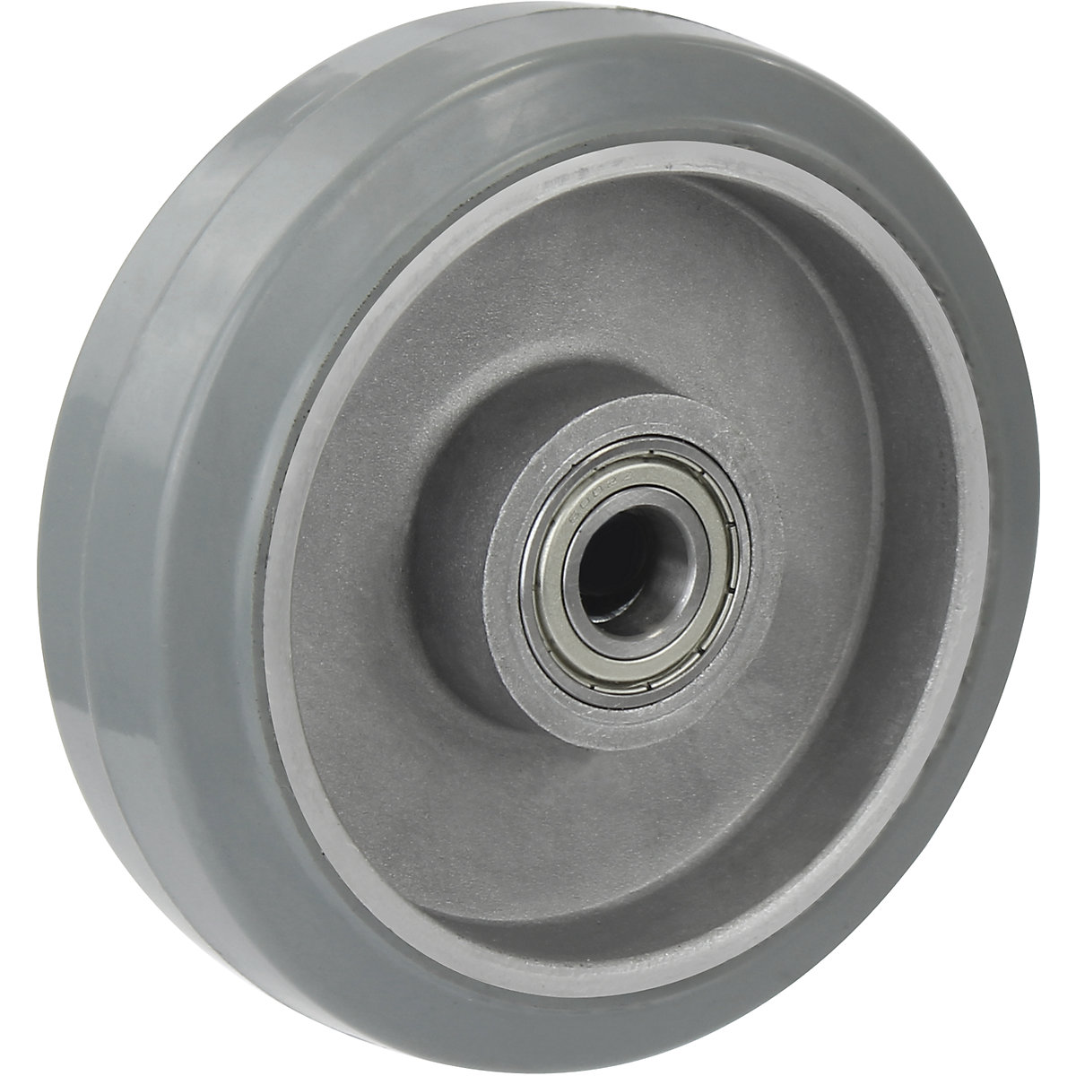 Elastični kotač od pune gume, u sivoj boji – Proroll
