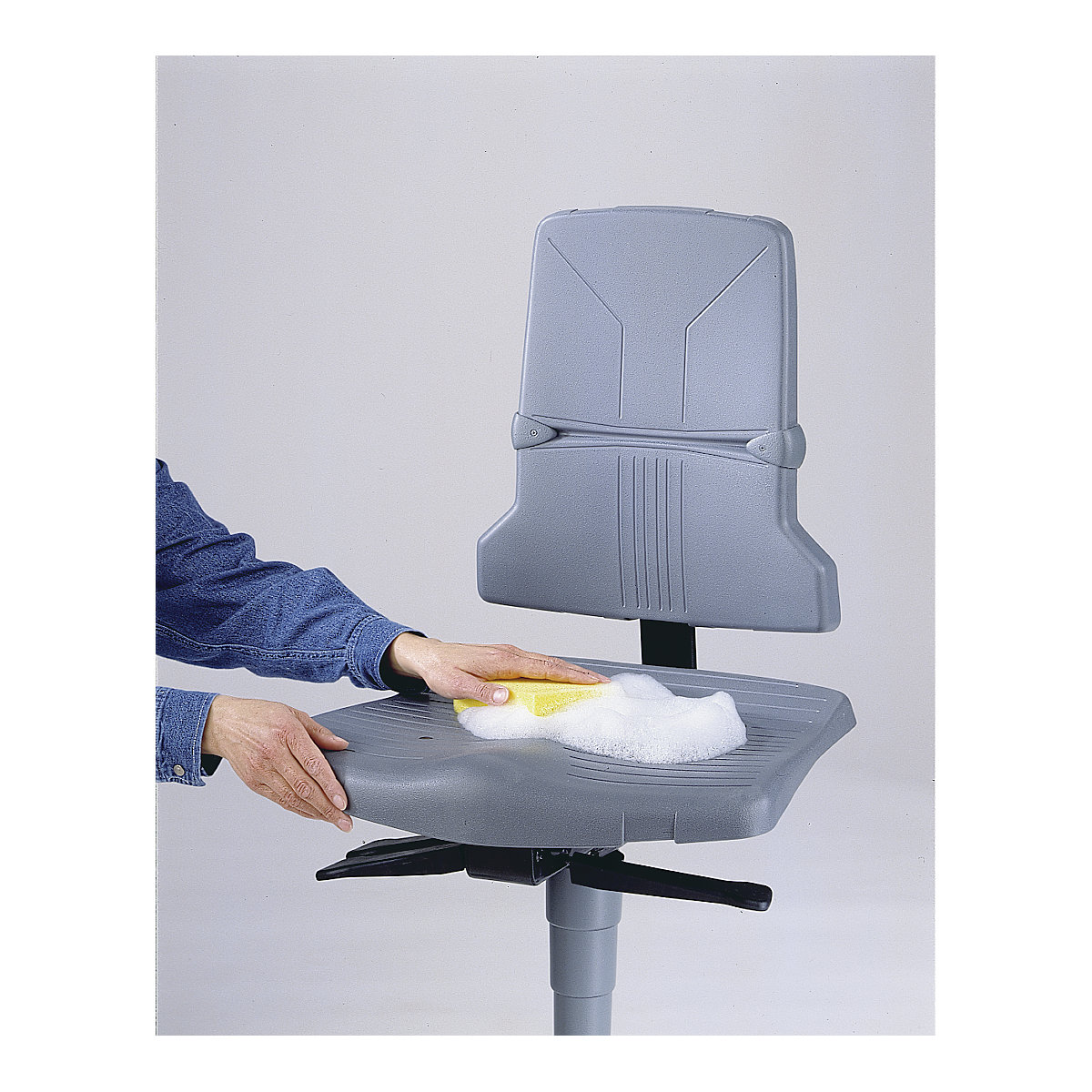 Obrotowe krzesło do pracy SINTEC – bimos (Zdjęcie produktu 3)-2