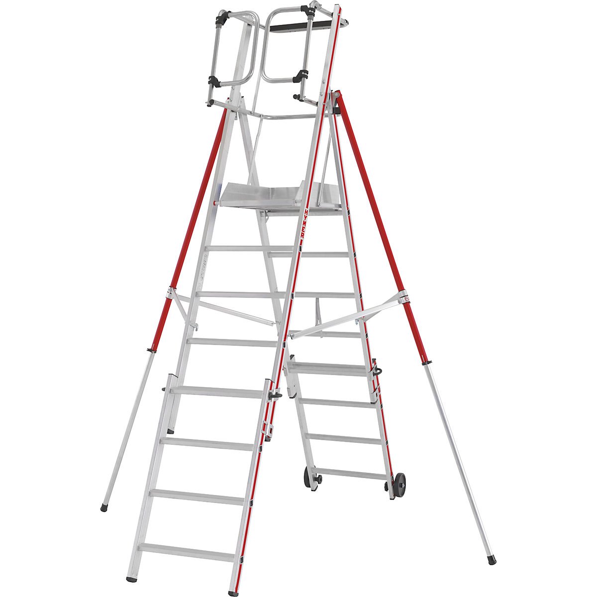 Alumínium dobogós létra – HYMER