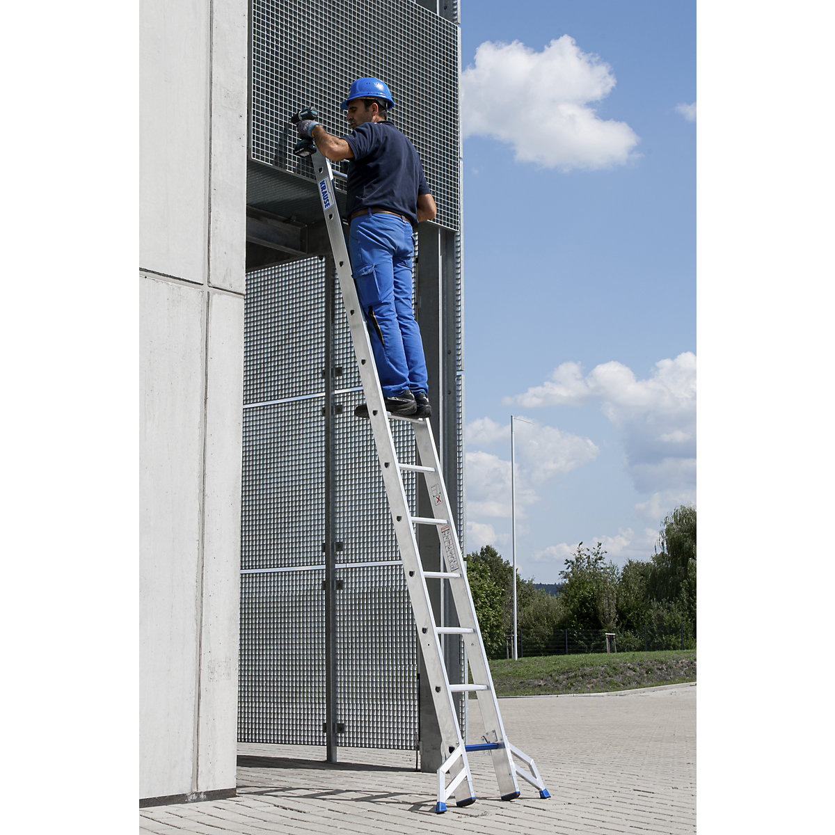 Professionele multifunctionele ladder STABILO + S – KRAUSE (Productafbeelding 6)-5