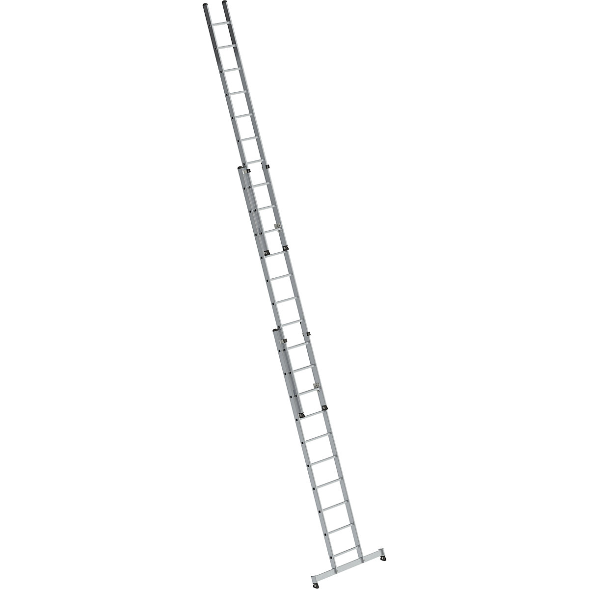 Height adjustable lean-to ladder – MUNK (Product illustration 3)-2